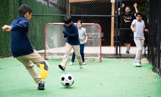 Physical growth care and exercise for young students at STEP Charter Schools